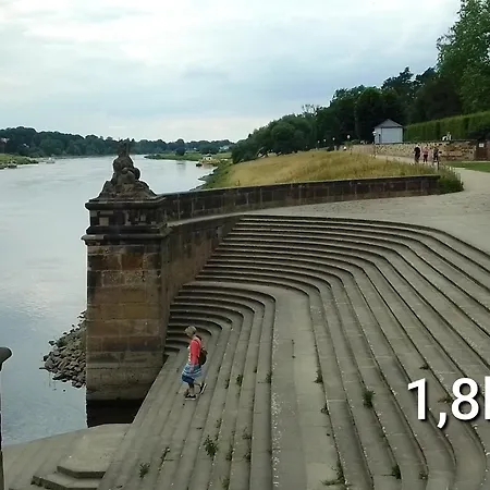 Dresden-entspannung-natur-trifft-2-staedte-am-fluss בית אירוח דרזדן